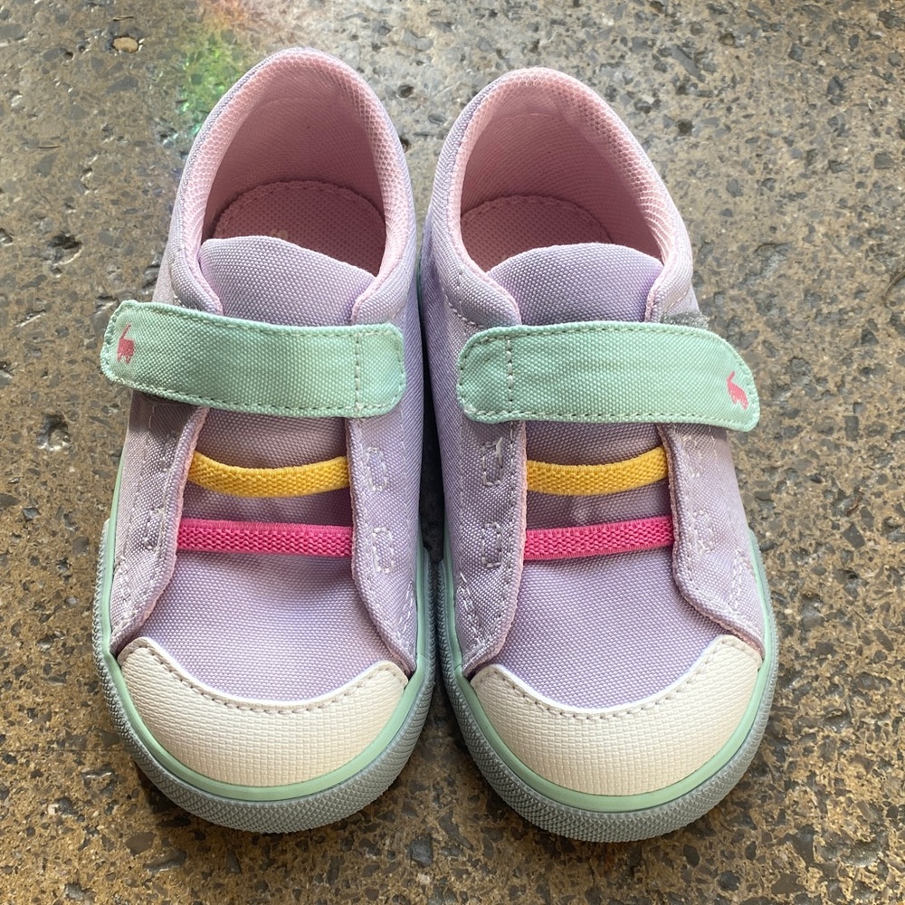 Brand New See Kai Run Lavender and Mint Kids Sneakers